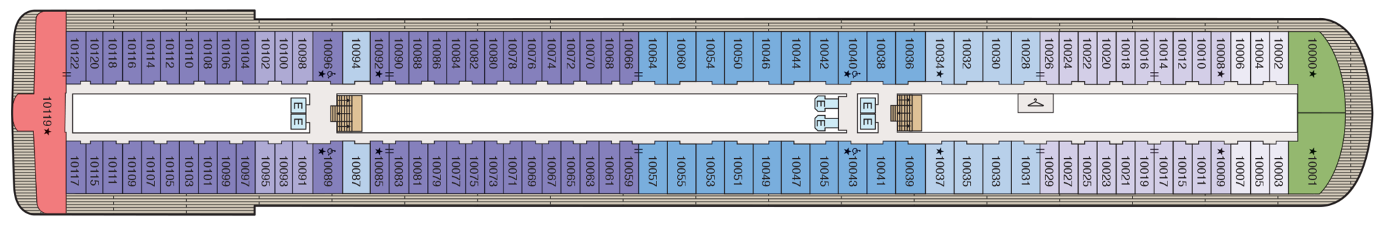 Deck 10 plan